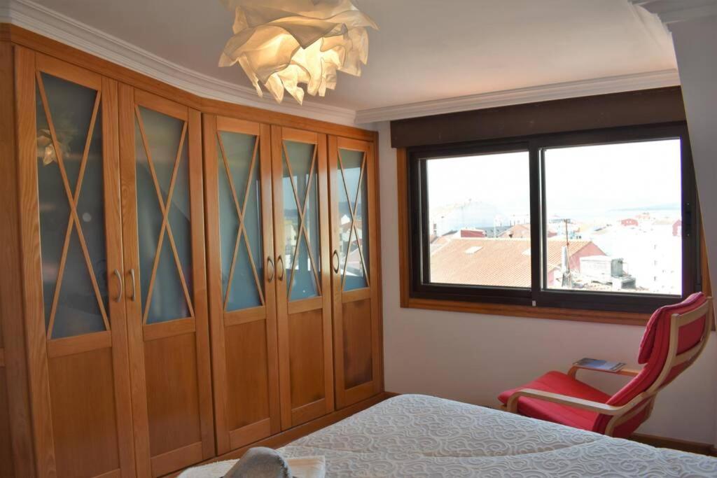 Precioso Atico En Pleno Centro De O Grove Apartment Bagian luar foto